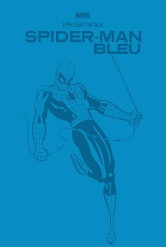 jaquette livre Spider-Man - Bleu