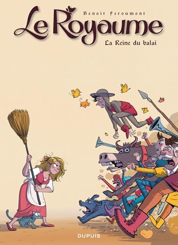 jaquette livre Le Royaume Tome 8 - La Reine Du Balai