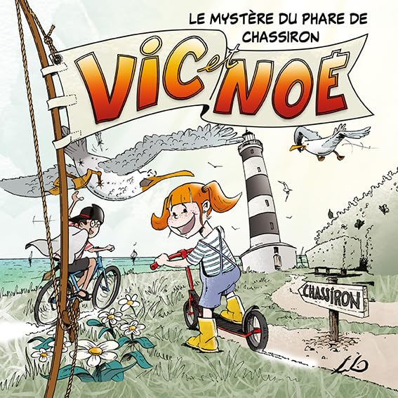 jaquette livre Vic Et Noé Tome 2 - Le Mystère Du Phare De Chassiron