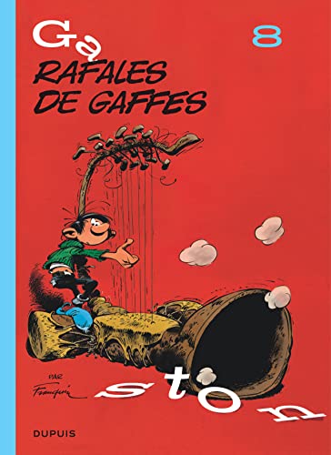 jaquette livre Gaston Tome 8 - Rafales De Gaffes