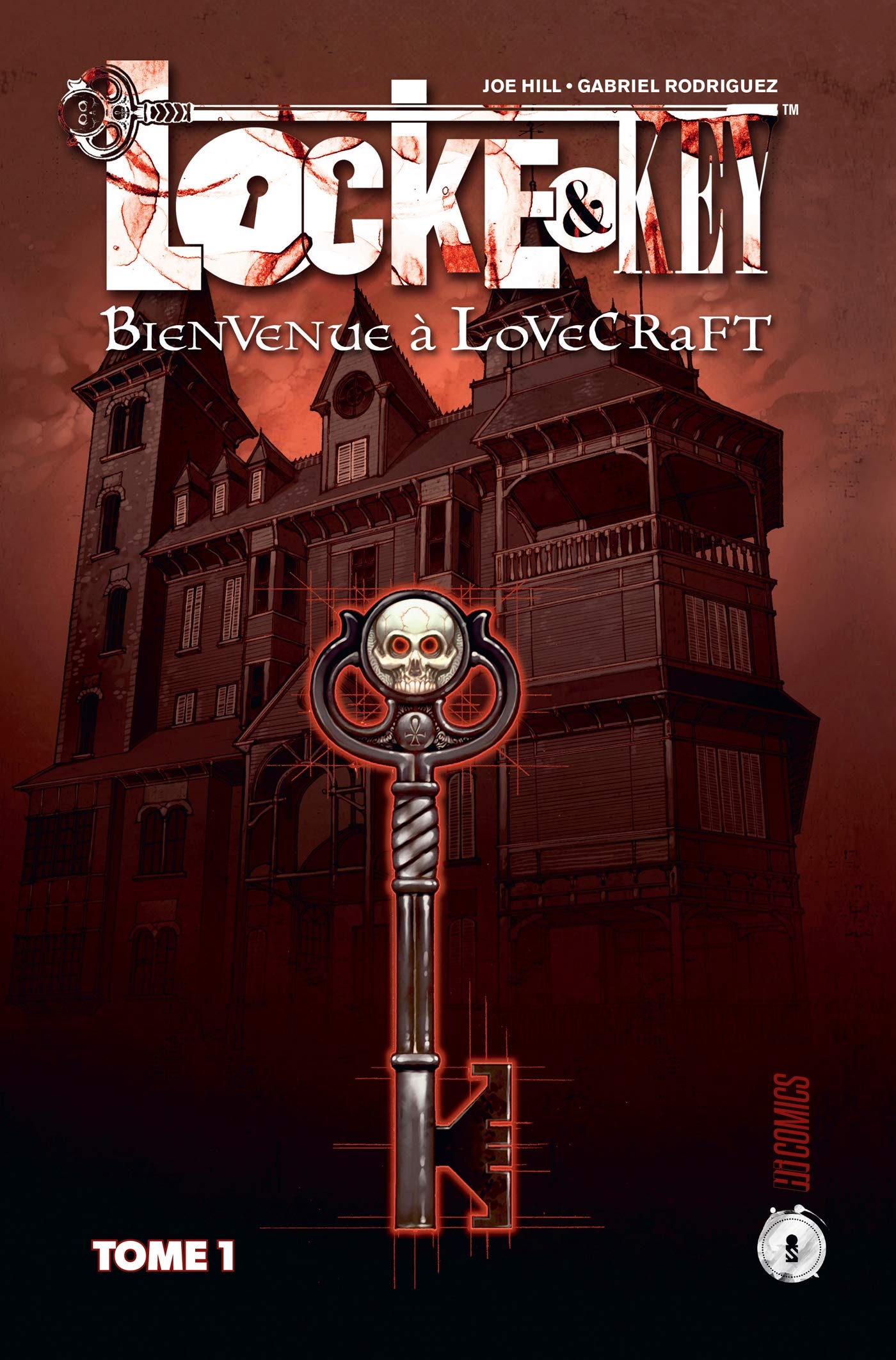 jaquette livre Locke & Key, T1 : Bienvenue à Lovecraft