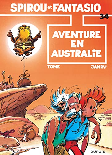 jaquette livre Spirou Et Fantasio Tome 34 - Aventures En Australie