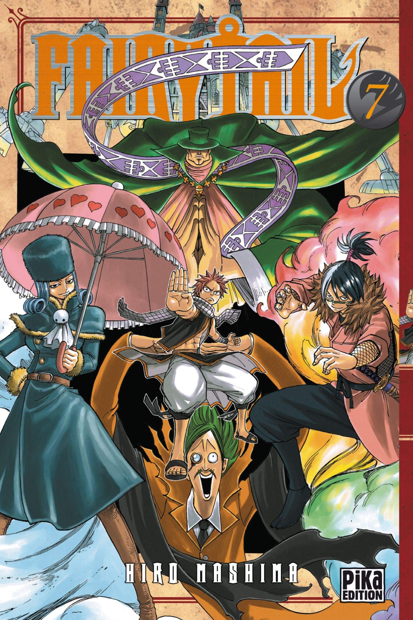 jaquette livre Fairy Tail - Tome 7