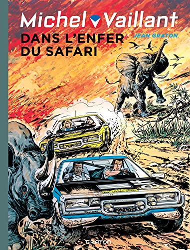 jaquette livre Michel Vaillant Tome 27 - Dans L'enfer Du Safari