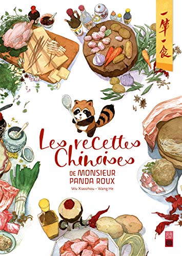 jaquette livre Les Recettes Chinoises De Monsieur Panda Roux