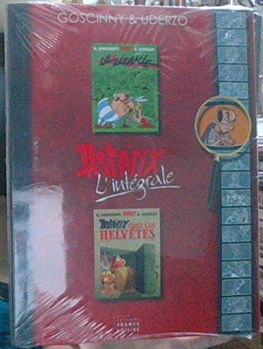 jaquette livre Astérix la zizanie + Astérix chez les Helyètes