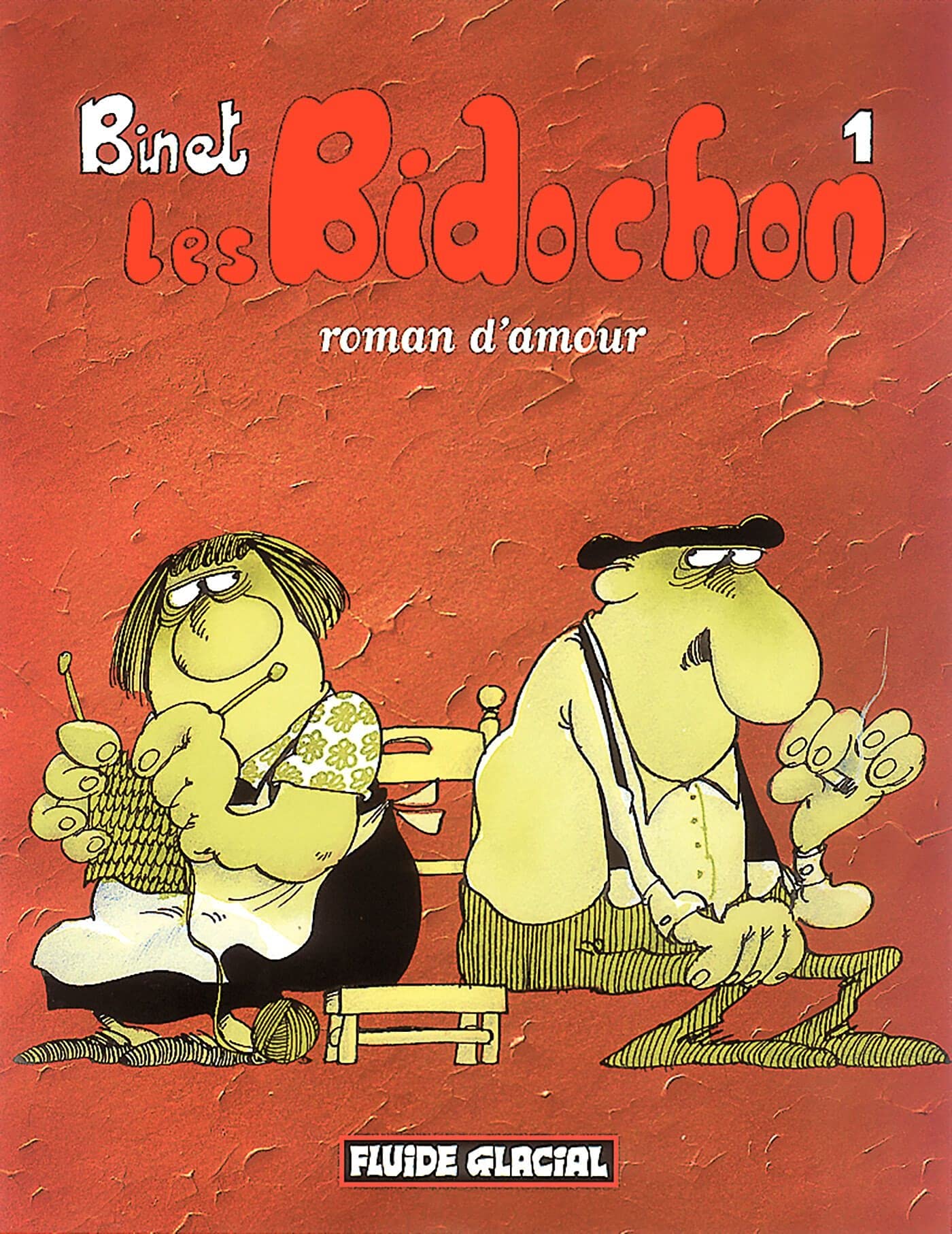 jaquette livre Les Bidochon, tome 1 : Roman d'amour