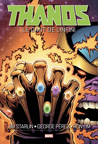 jaquette livre Thanos - Le Gant De L'infini