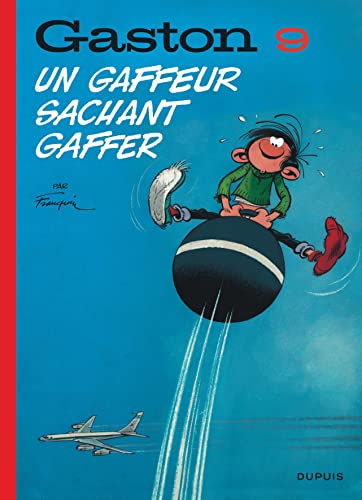 jaquette livre Gaston Tome 9 - Un Gaffeur Sachant Gaffer
