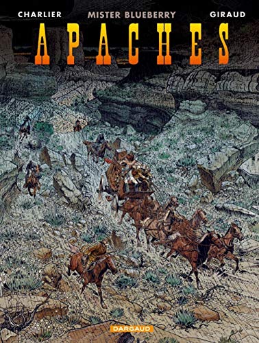 jaquette livre Blueberry - Apaches