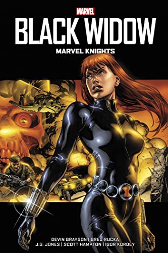 jaquette livre Black Widow - Marvel Knights