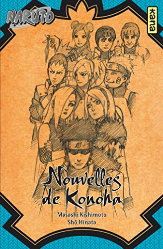 jaquette livre Naruto - Nouvelles de Konoha