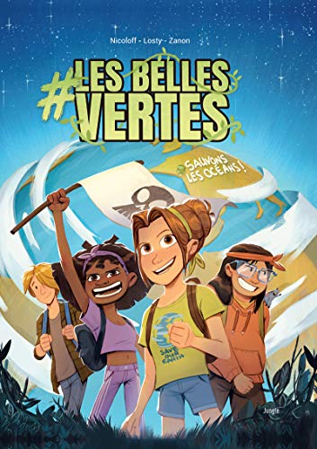 jaquette livre #Les Belles Vertes Tome 1 - Sauvons Les Océans !