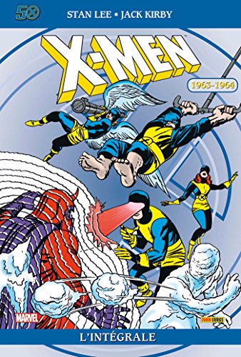 jaquette livre X-Men L'intégrale - 1963-1964 - Edition Spéciale Anniversaire