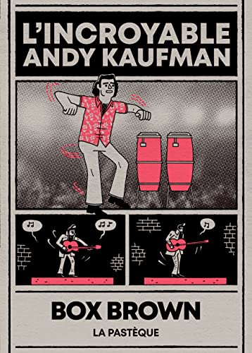 jaquette livre L'incroyable Andy Kaufman