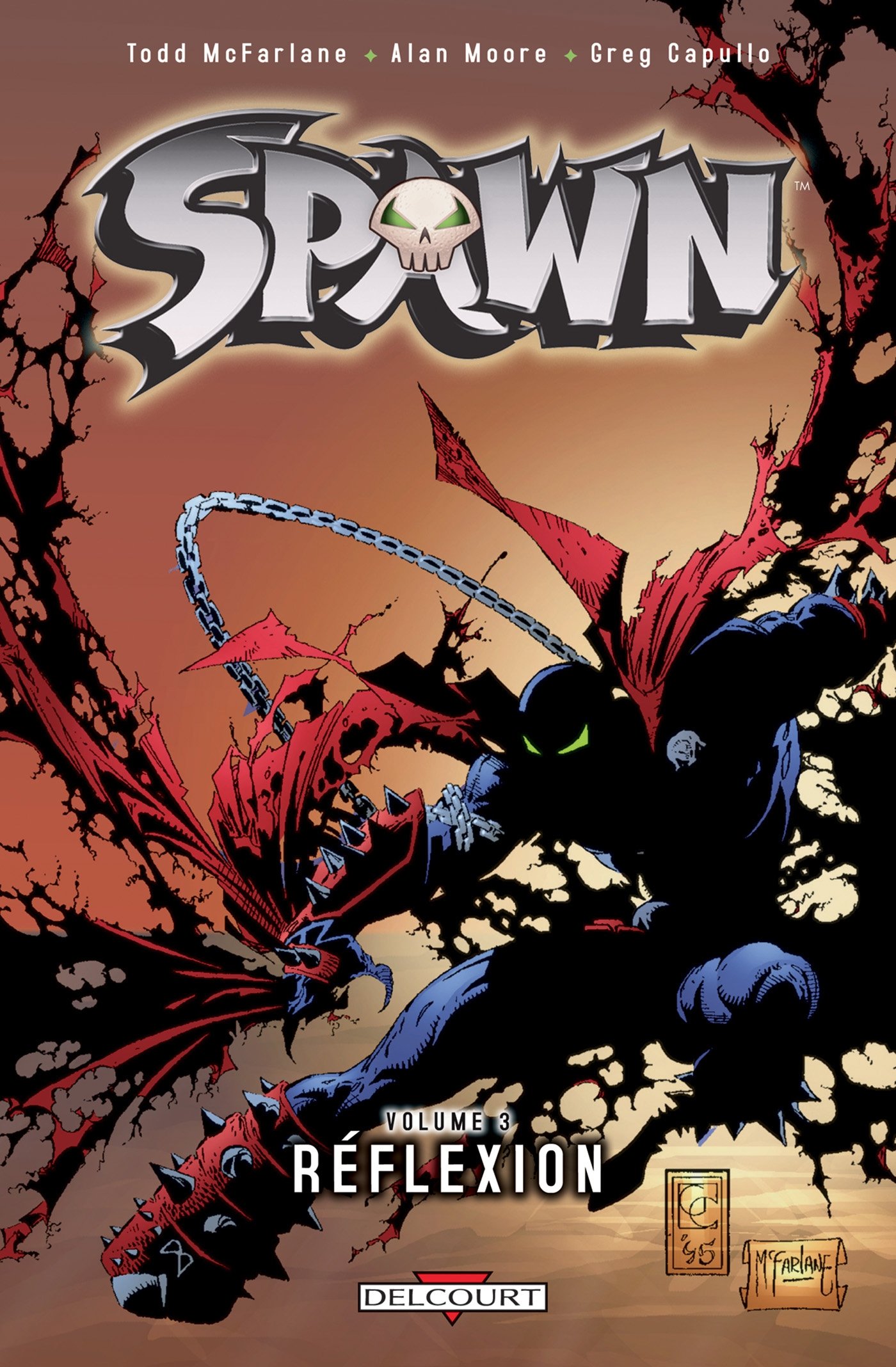 jaquette livre Spawn, Tome 3 : Réflexion