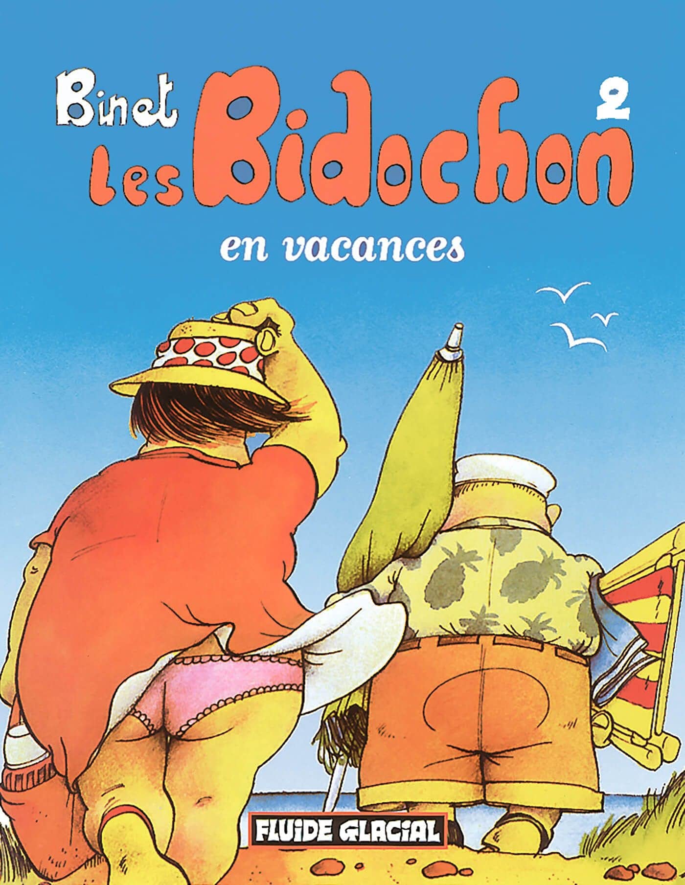 jaquette livre Les Bidochon, tome 2 : En vacances
