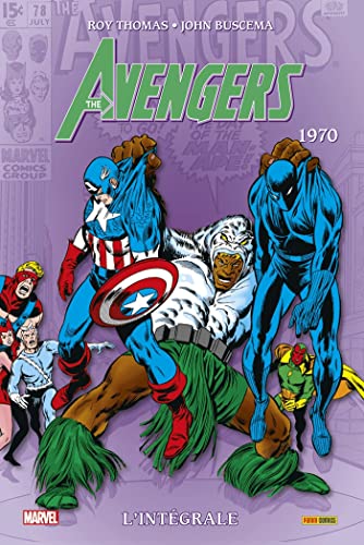 jaquette livre The Avengers : L'intégrale - 1970