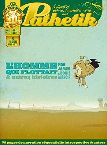 jaquette livre Pathetik N° 2, Janvier 2012 - L'homme Qui Flottait & Autres Histoires
