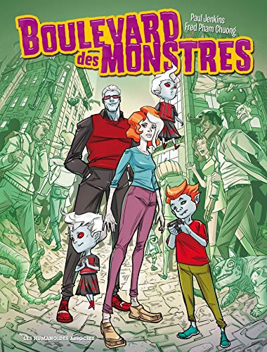 jaquette livre Boulevard Des Monstres