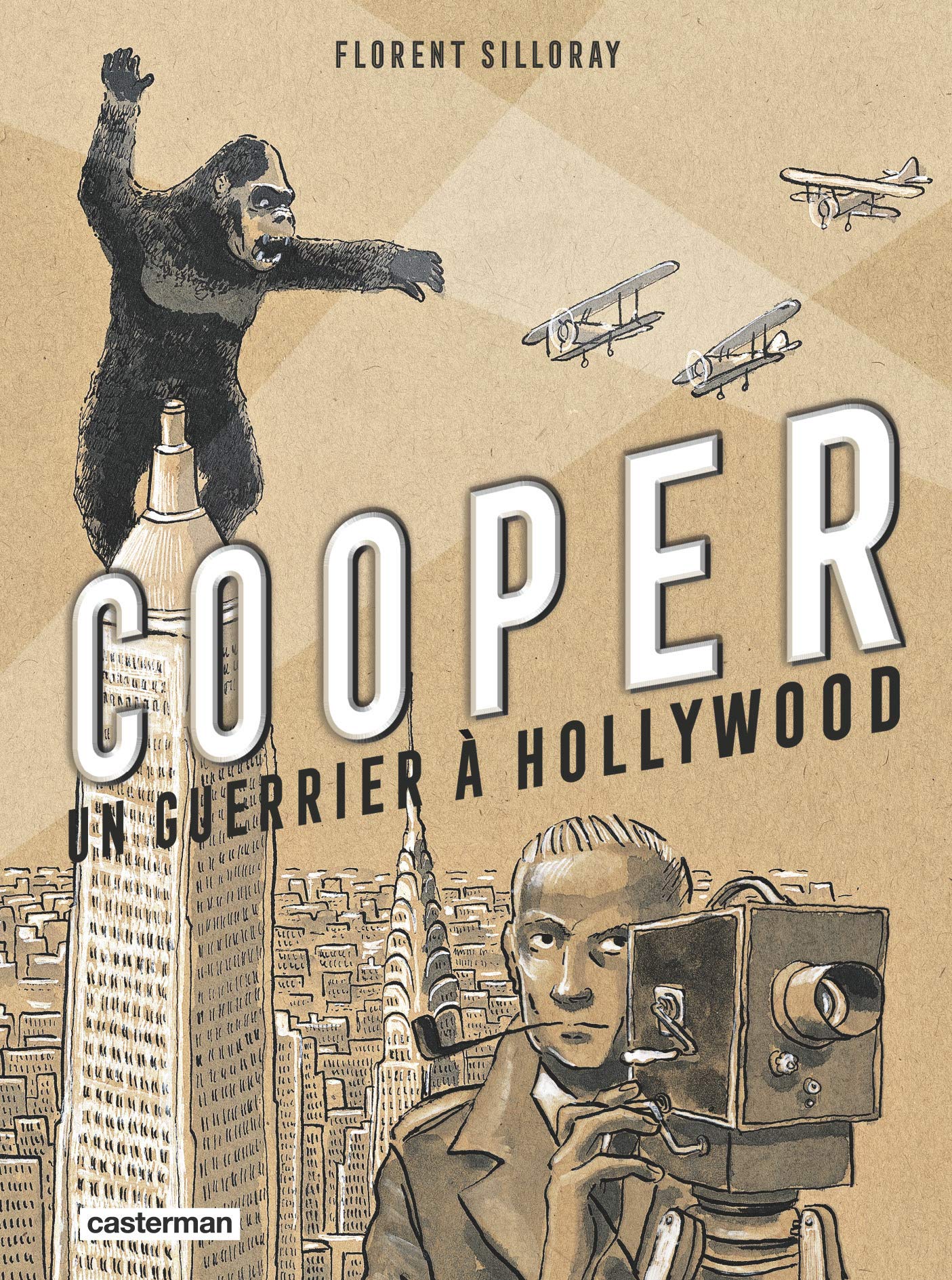 jaquette livre Cooper : Un guerrier à Hollywood