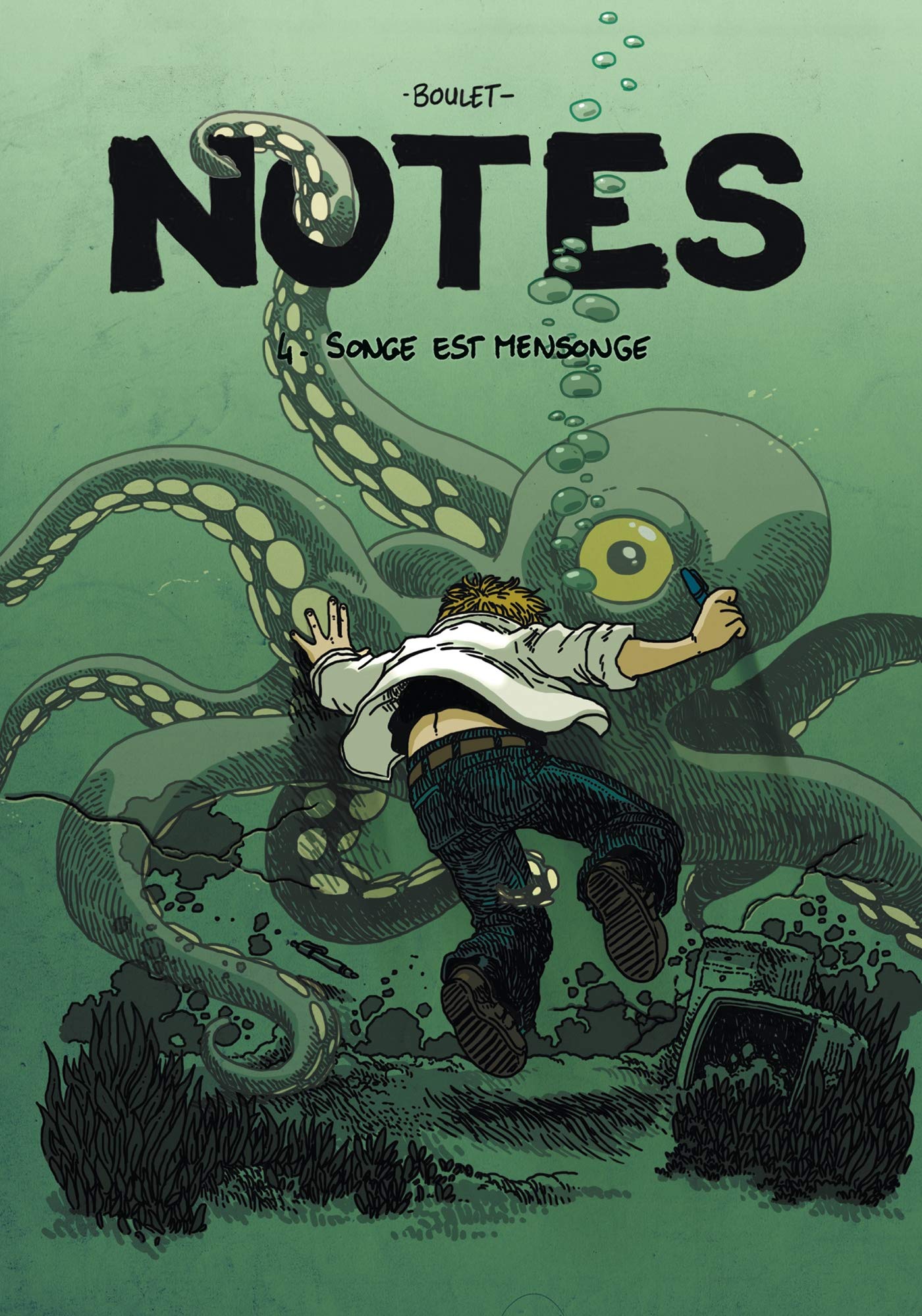jaquette livre Notes T04 Songe et mensonges