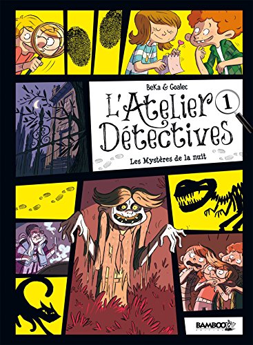 jaquette livre L'atelier Détectives Tome 1 - Les Mystères De La Nuit