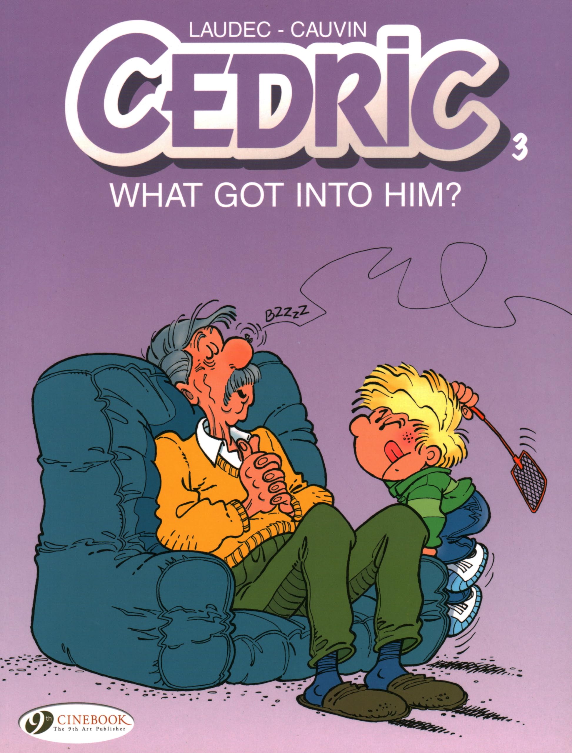 jaquette livre Cedric - tome 3 What got into him ? (3)