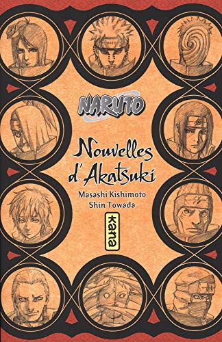 jaquette livre Naruto - Nouvelles d'Akatsuki