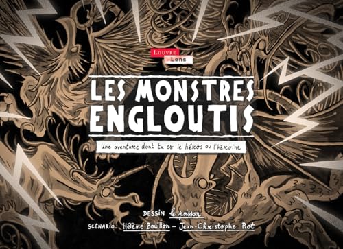 jaquette livre Les Monstres Engloutis