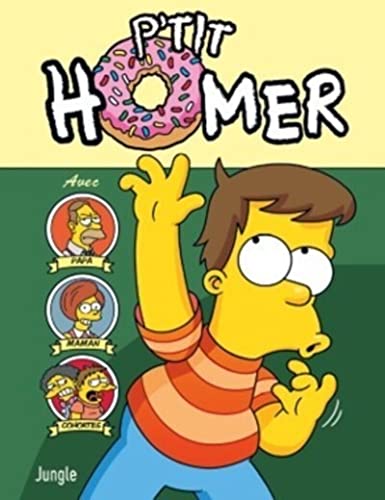 jaquette livre Les Simpson - Le P'tit Homer