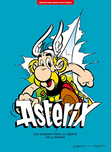 jaquette livre 100 Dessins D'astérix Pour La Liberté De La Presse