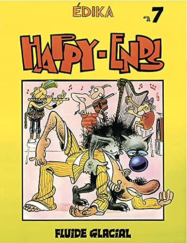 jaquette livre Edika Tome 7 - Happy-Ends