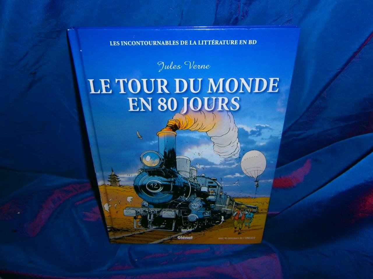jaquette livre Le tour du monde en 80 jours