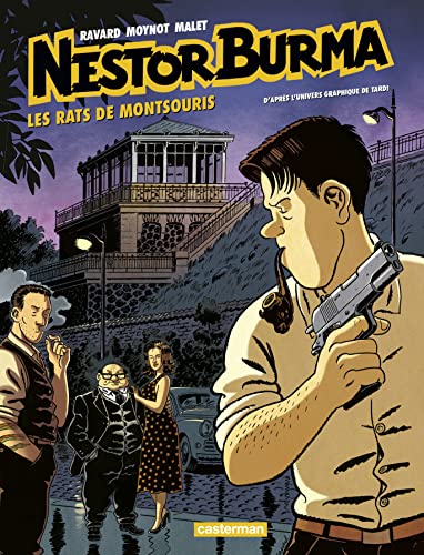 jaquette livre Nestor Burma Tome 13 - Les Rats De Montsouris