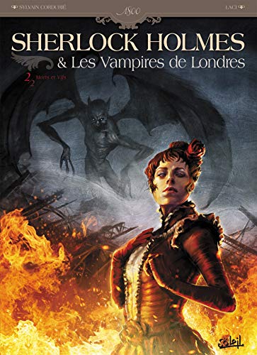 jaquette livre Sherlock Holmes & Les Vampires De Londres Tome 2 - Morts Et Vifs