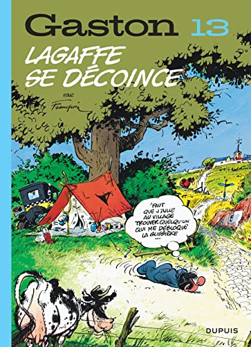 jaquette livre Gaston Tome 13 - Lagaffe Se Décoince