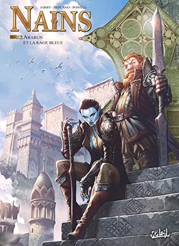 jaquette livre Terres D'arran : Nains Tome 23 - Ararun Et La Rage Bleue