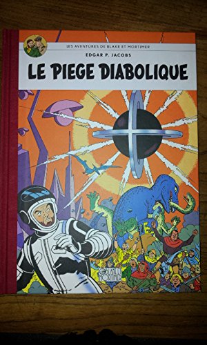 jaquette livre les aventures de blake et mortimer- le piege diabolique