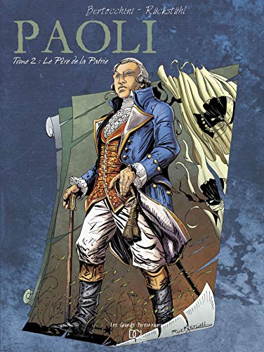 jaquette livre Paoli Tome 2 - Le Père De La Patrie
