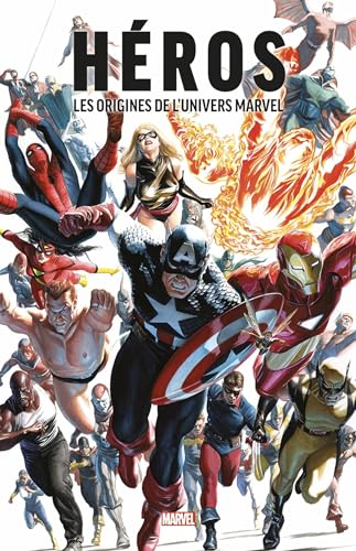jaquette livre Héros - Les Origines De L'univers Marvel
