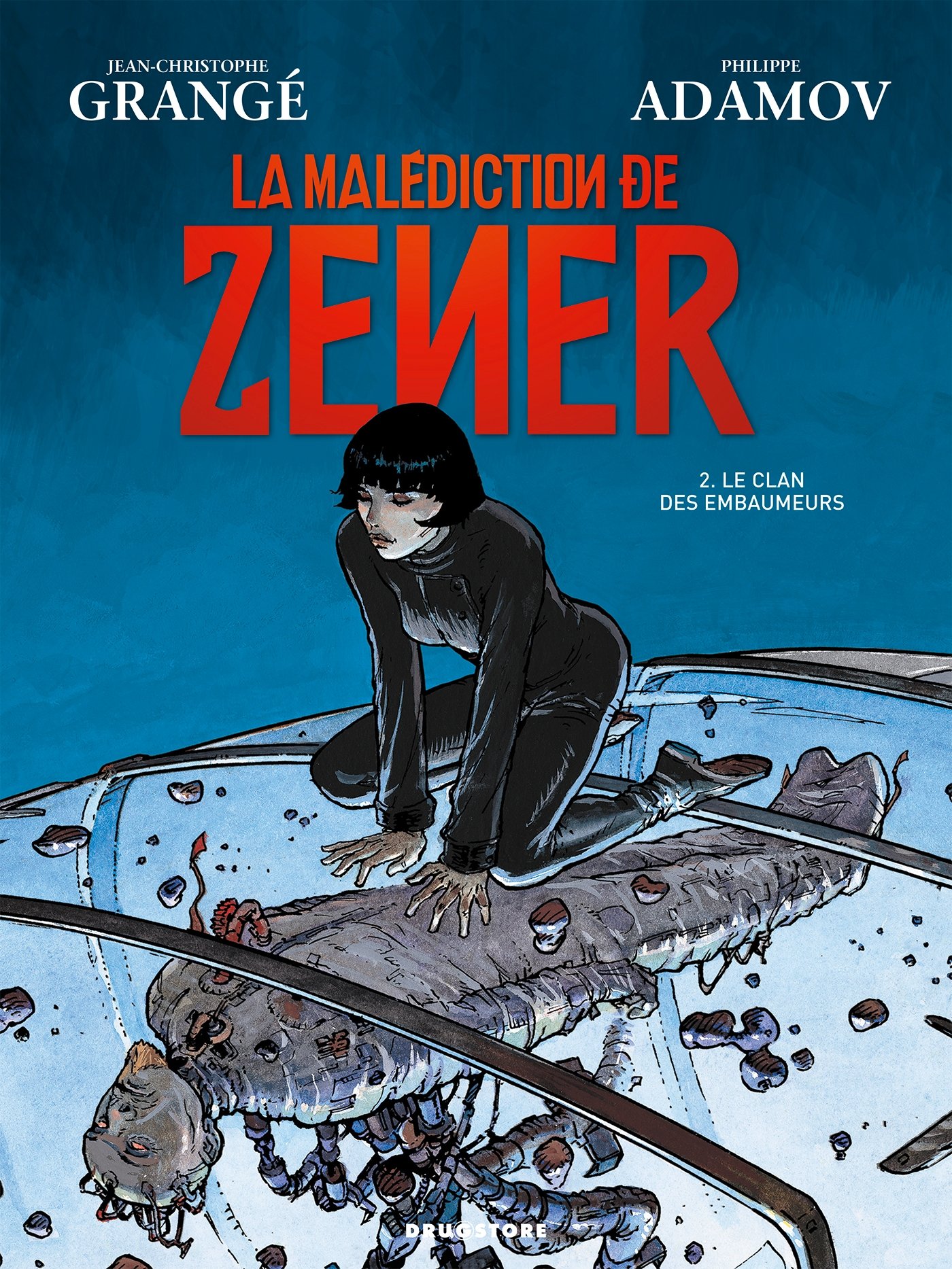 jaquette livre La malédiction de Zener, tome 2 : Le clan des embaumeurs