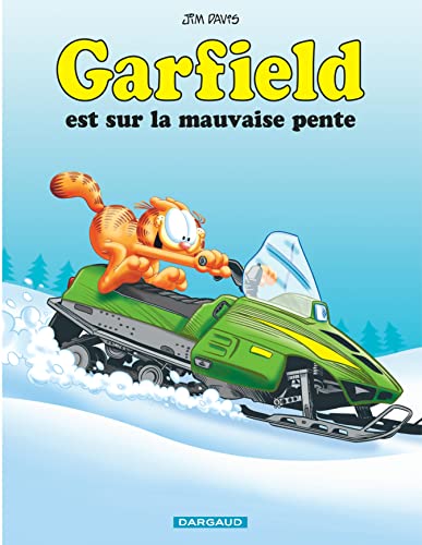 jaquette livre Garfield Tome 25 - Garfield Est Sur La Mauvaise Pente