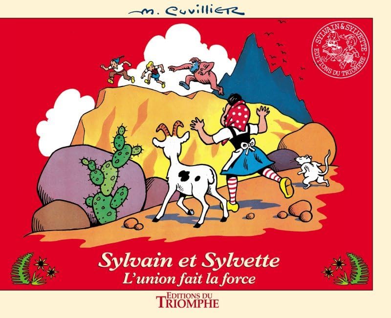 jaquette livre Les Aventures De Sylvain Et Sylvette Tome 14 - L'union Fait La Force