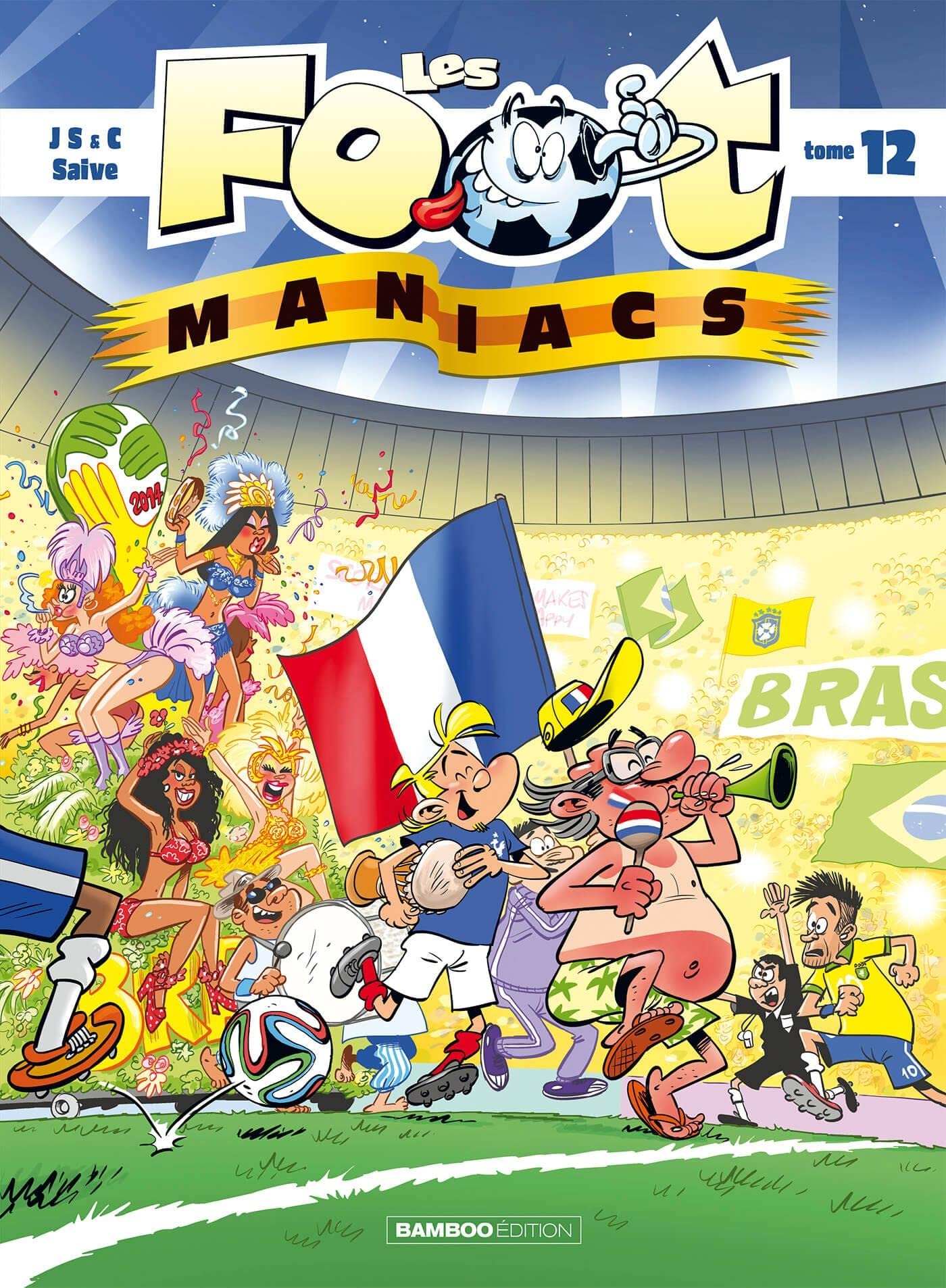 jaquette livre Les Foot maniacs - tome 12