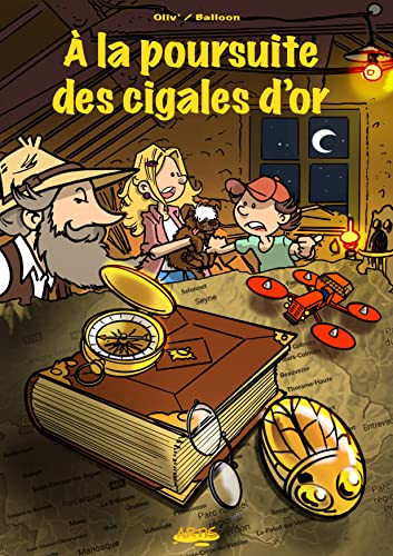 jaquette livre A La Poursuite Des Cigales D'or