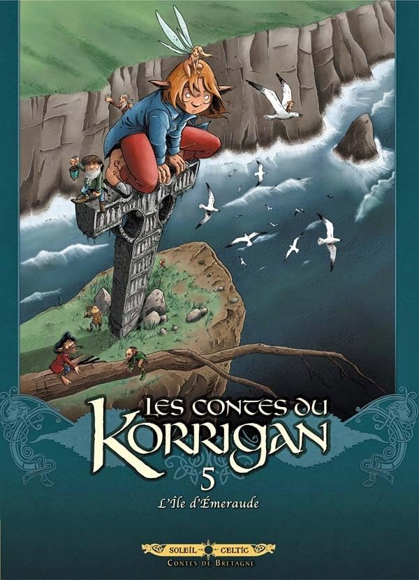 jaquette livre Les Contes Du Korrigan Tome 5 - L'île D'emeraude