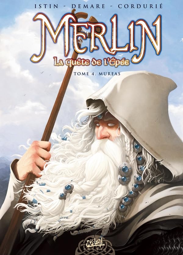 jaquette livre Merlin La Quête De L'épée Tome 4 - Mureas