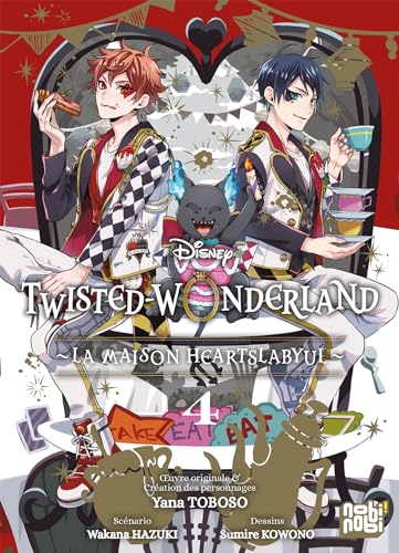 jaquette livre Disney - Twisted-Wonderland - La Maison Heartslabyul - Tome 4