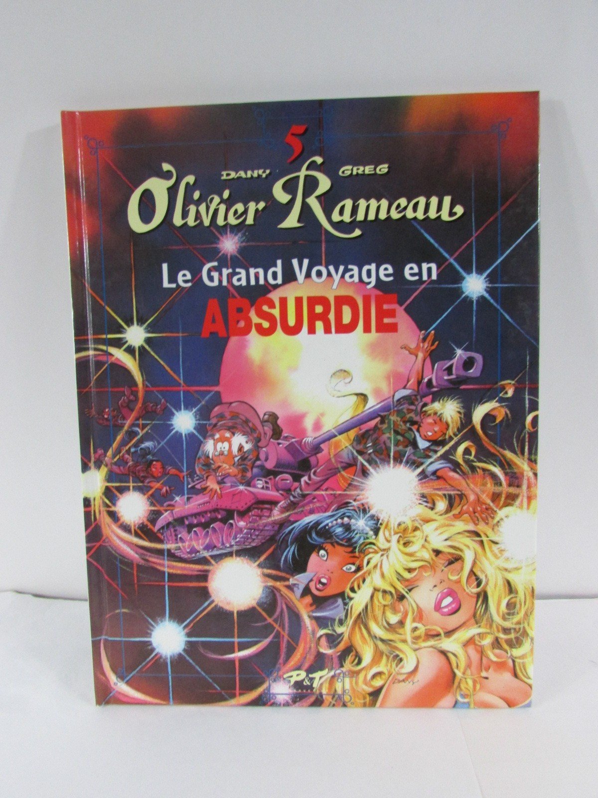 jaquette livre Le Grand voyage en Absurdie